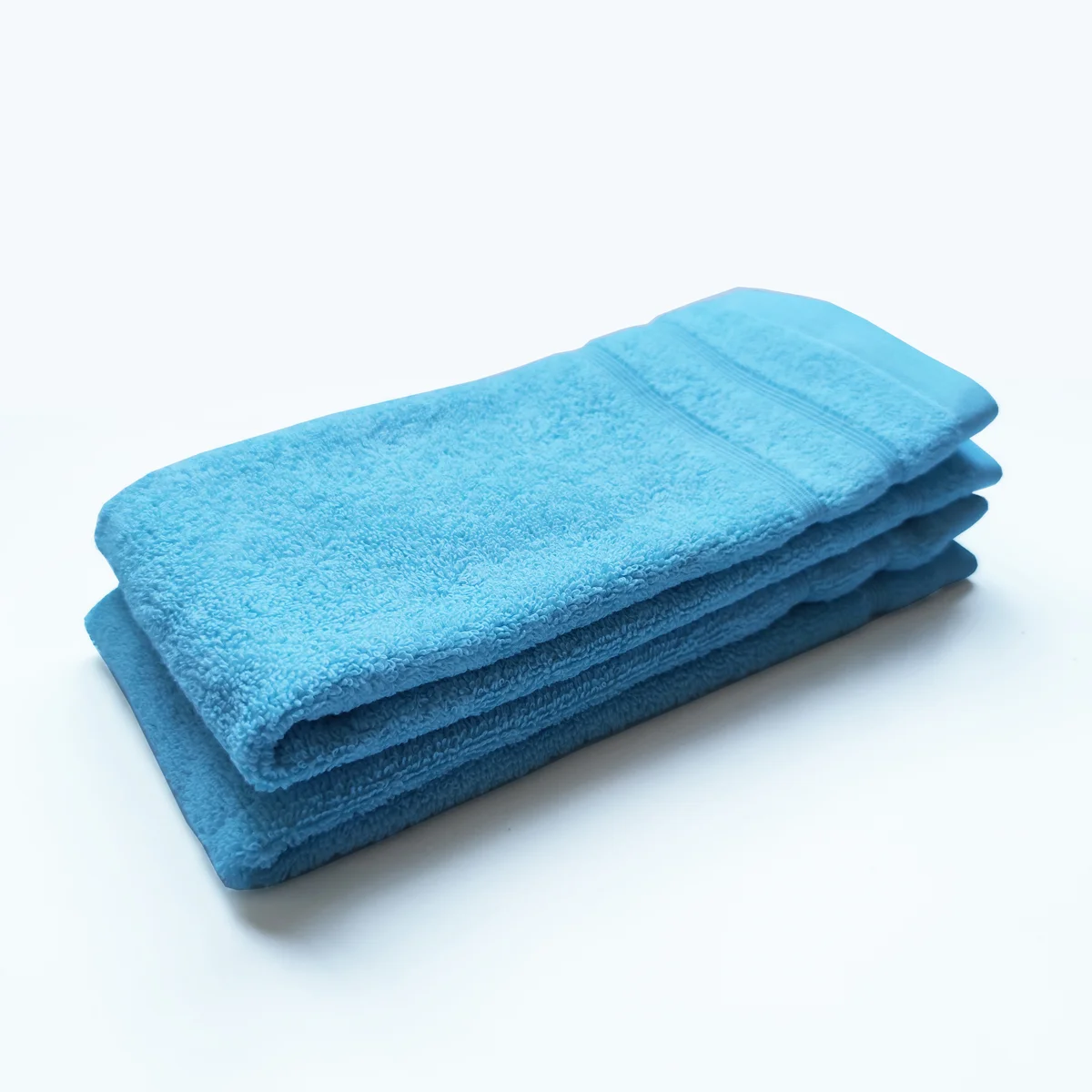 Lot de 2 Serviettes invité DODO MINERAL - Coloris TURQUOISE