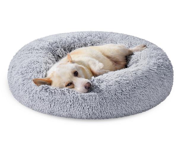 Feandrea Hundebett, rund, grau, ca. Ø80/H20