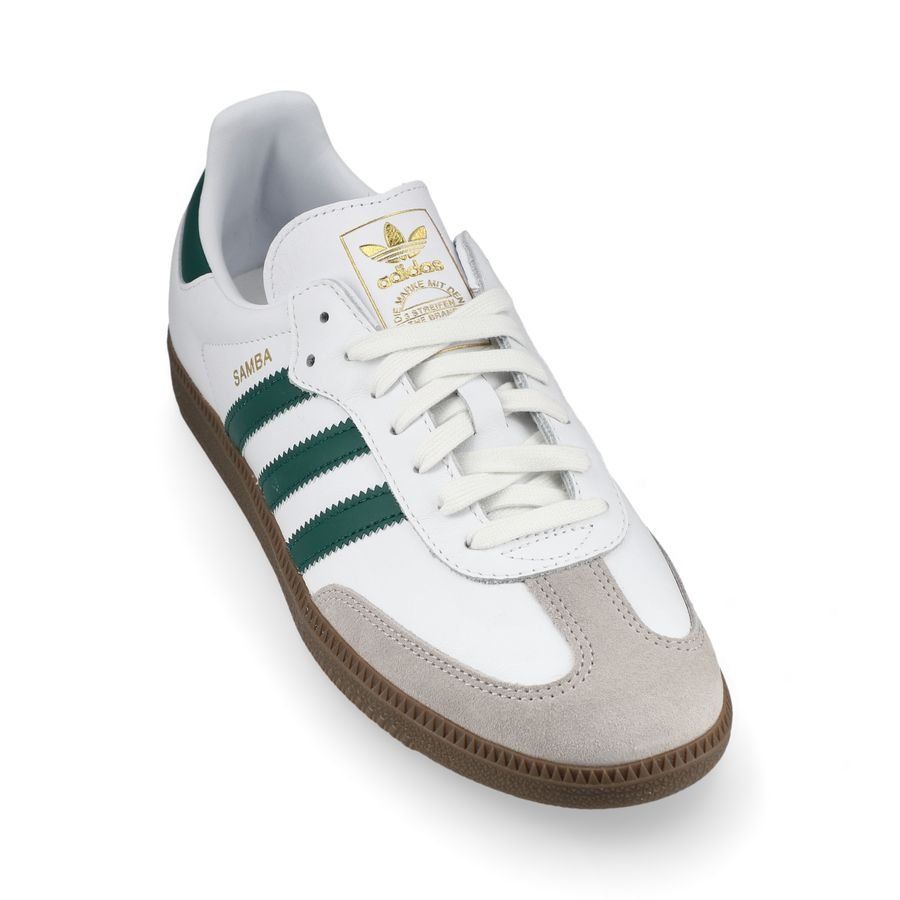 adidas Original Samba OG - Blanc/Vert/Clear Granite