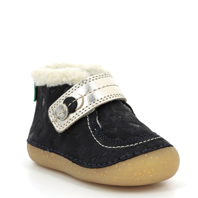 Kickers Kickers So Schuss Fourrées Marine