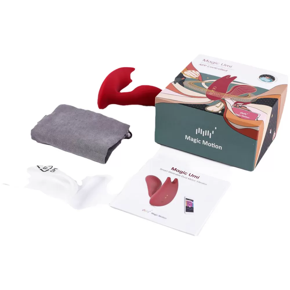 Magic Motion App-Styret Dobbelt Vibrator - Umi