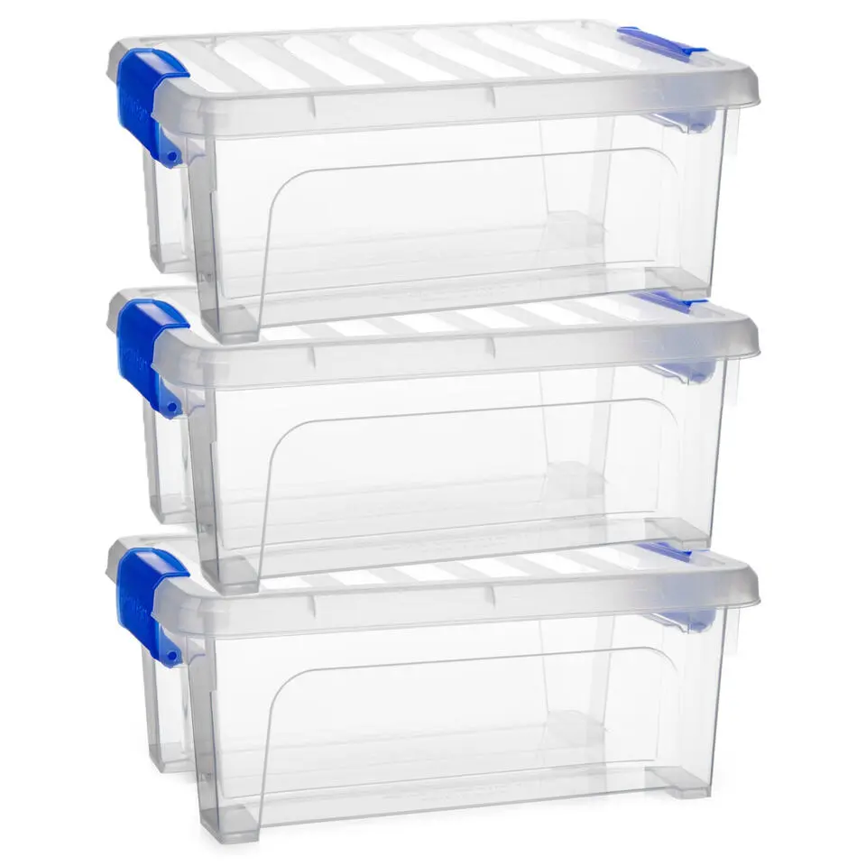 Plasticforte Multi Storage Opslagbox - transparant - 8L