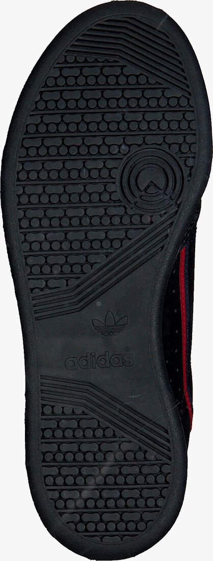 ADIDAS zwarte adidas lage sneakers continental 80 c