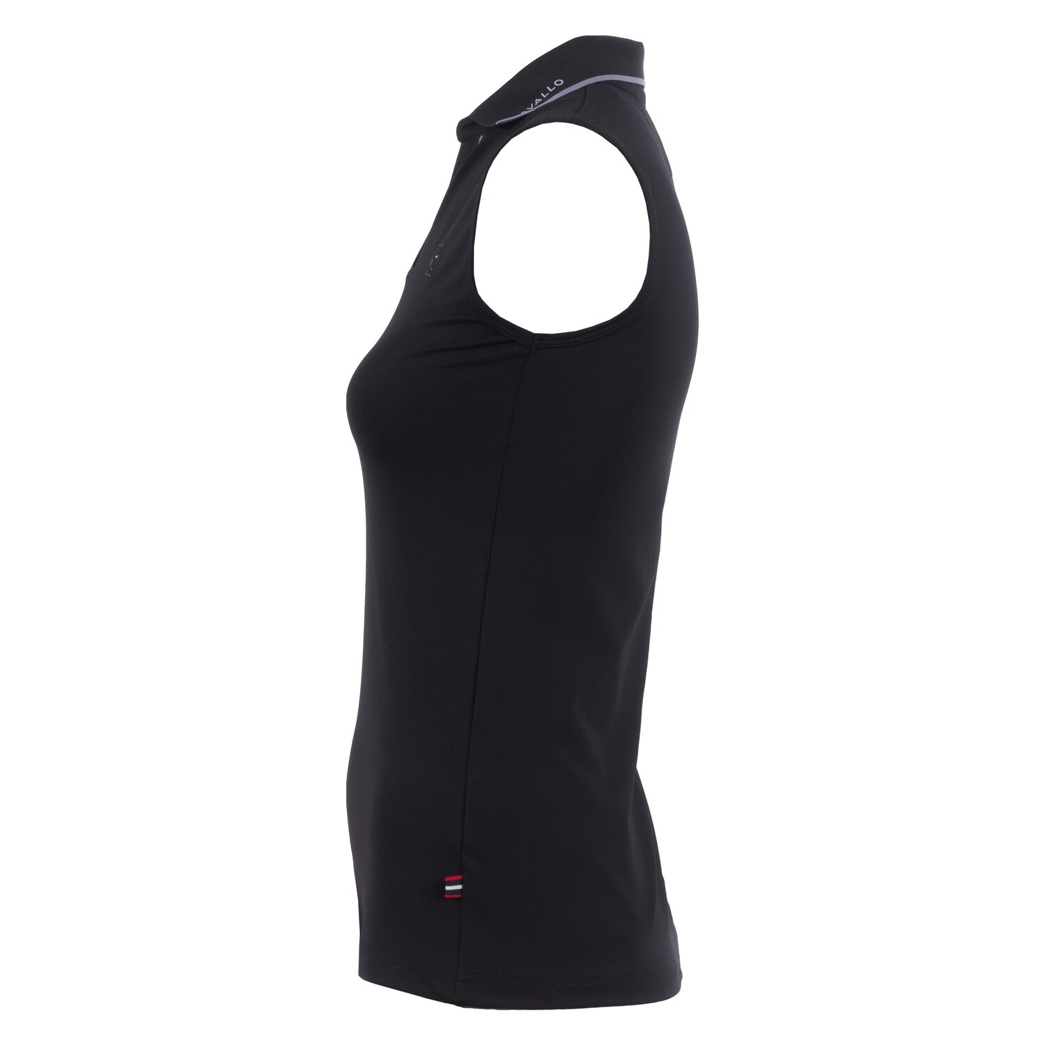 Cavallo Polotop CAVAL SLEEVELESS POLO - black