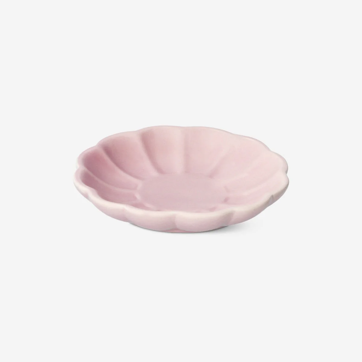 Pink blomsterformet fad - Xsmall