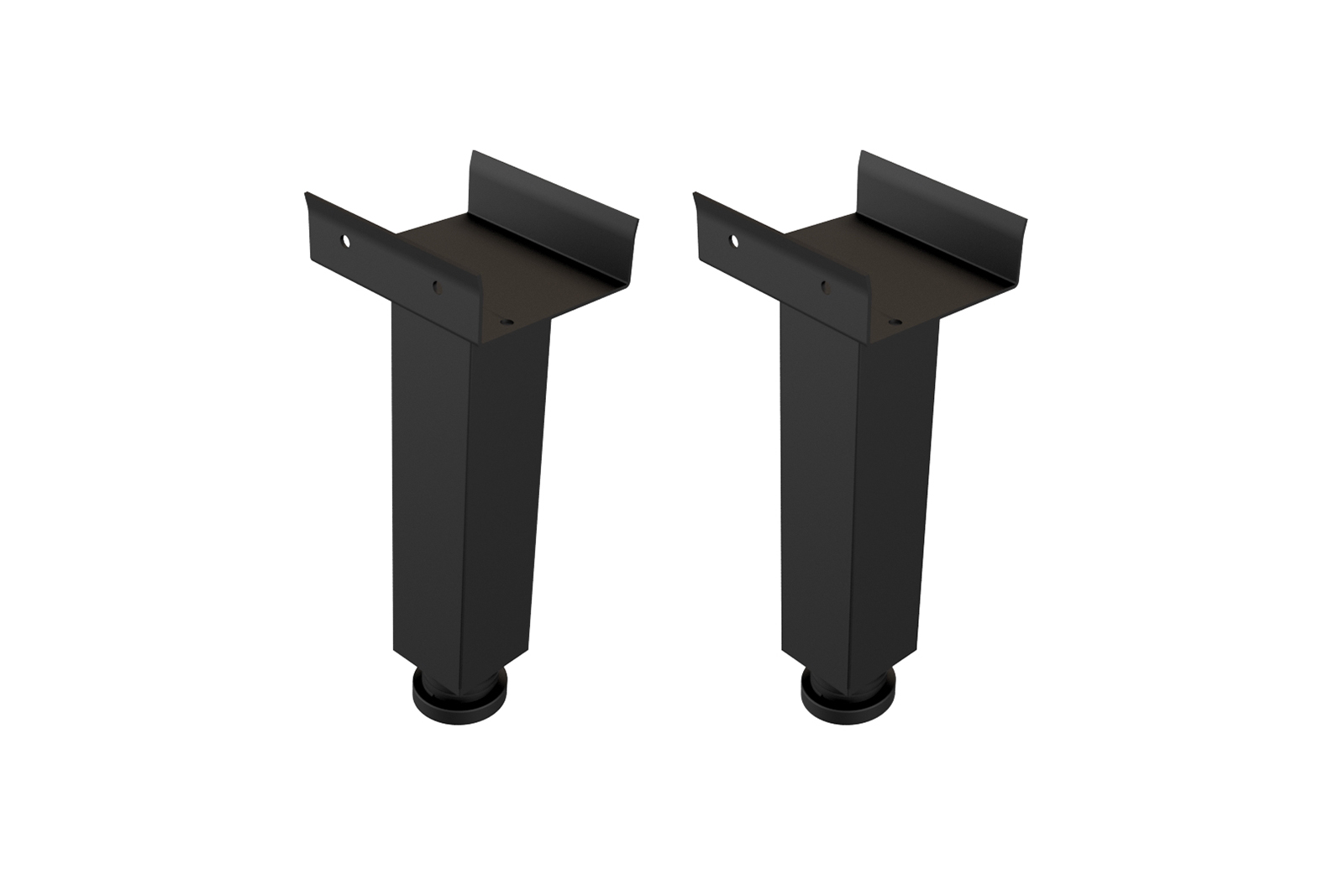 Støtteben 2 pk 13 cm høyde. 2pk
