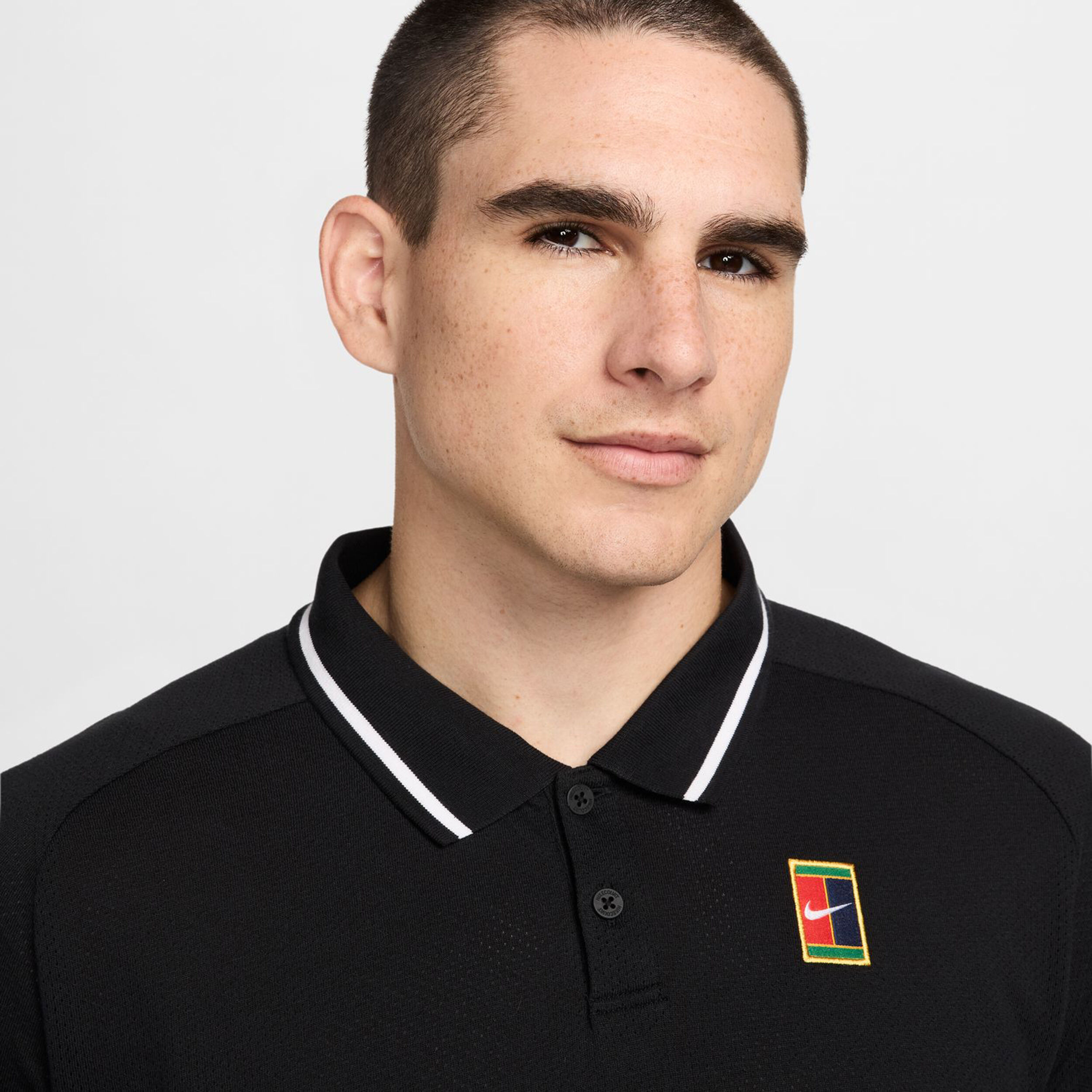 Nike Heritage Polo Hommes - Noir