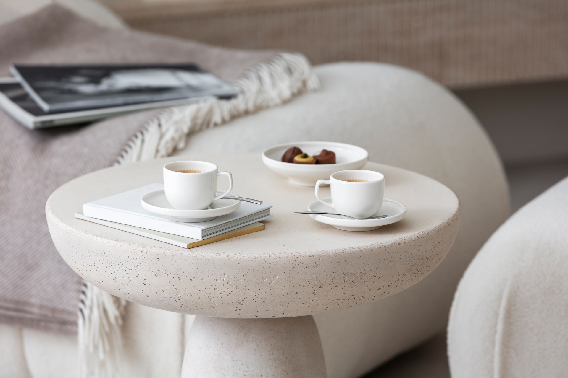 Villeroy & Boch Schälchen AFINA Porzellan weiß