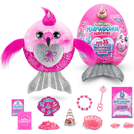 Rainbocorns Mermaidcorn Surprise bamse - assorteret