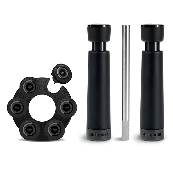 Coffret aérateur de vin et conservation sous vide Airtender
