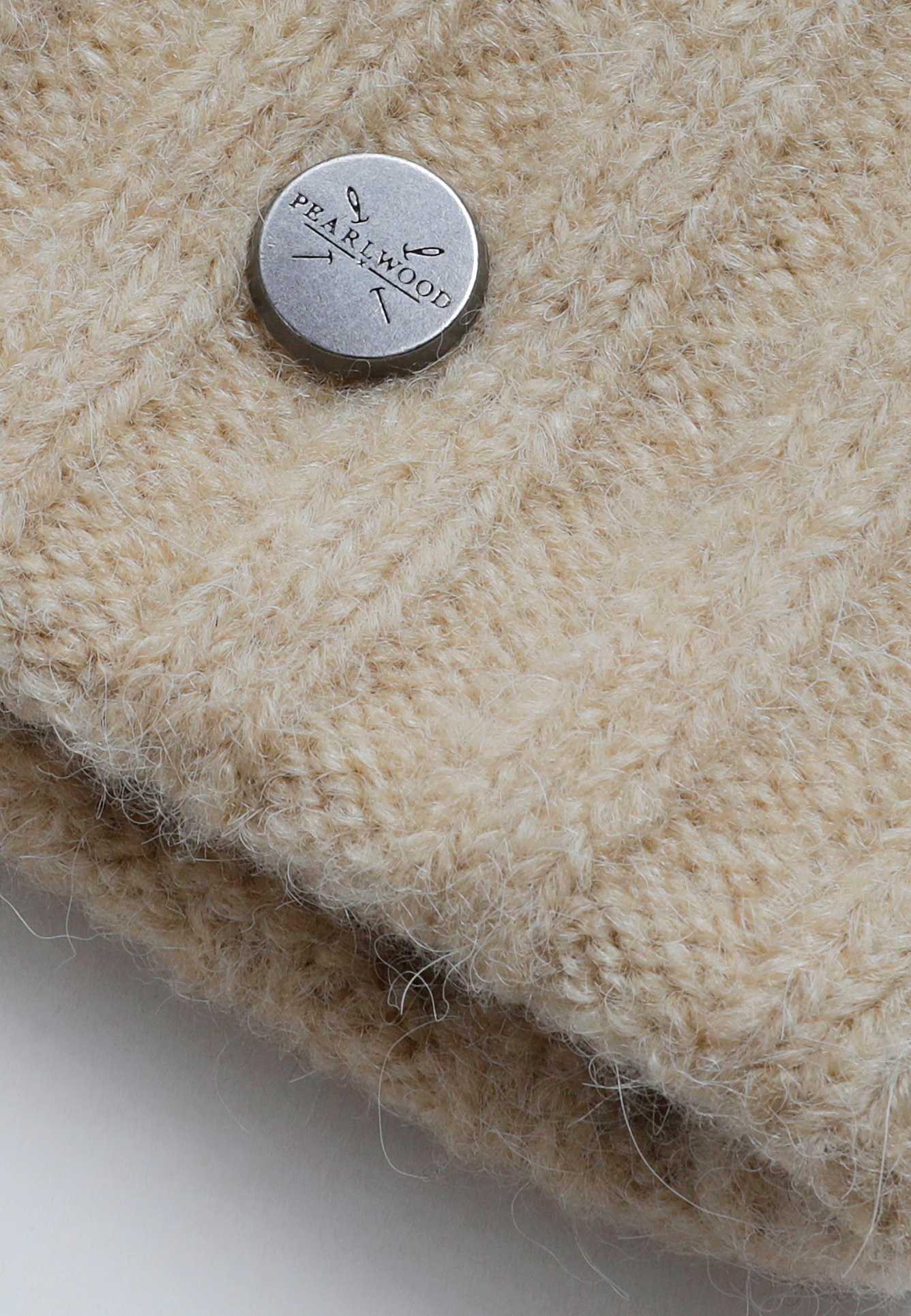 PEARLWOOD Strickmütze »JANNE« in breiten Rippen gestrickt, breiter Umschlag, wärmend, Wollanteil