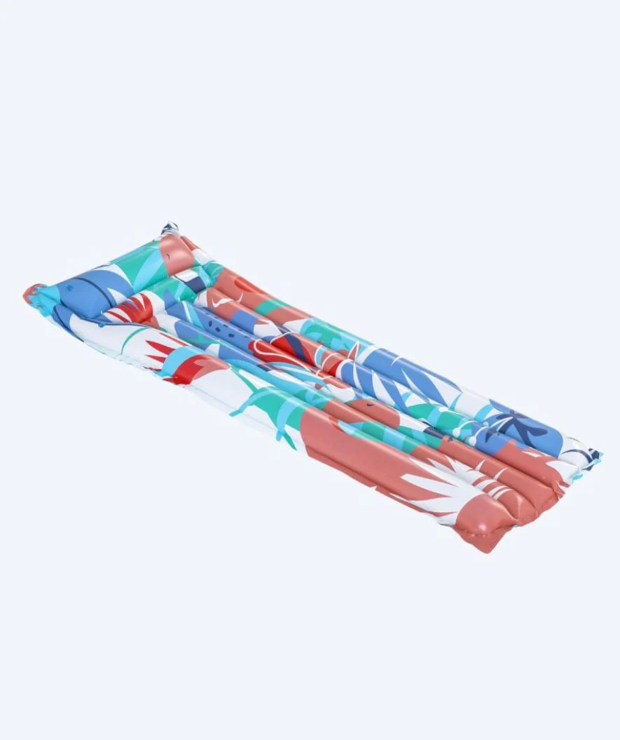 Bestway bademadras - Fashion Mat - Blå/rød