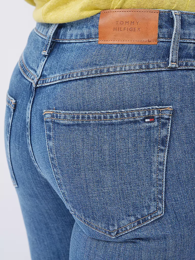 TOMMY HILFIGER Jeans Straight Fit  blau