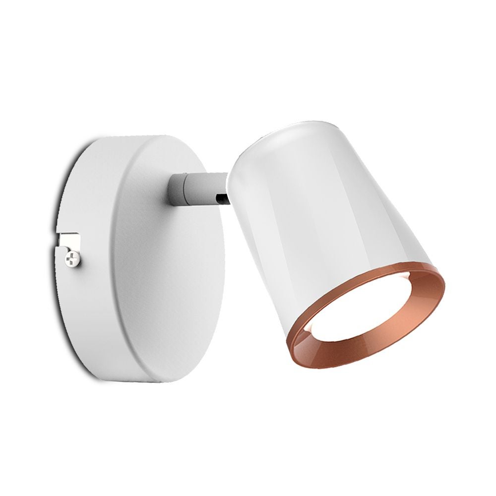 LED wandlampen met één kop - IP20 - Wit - 5W - 540 lumen - 3000K