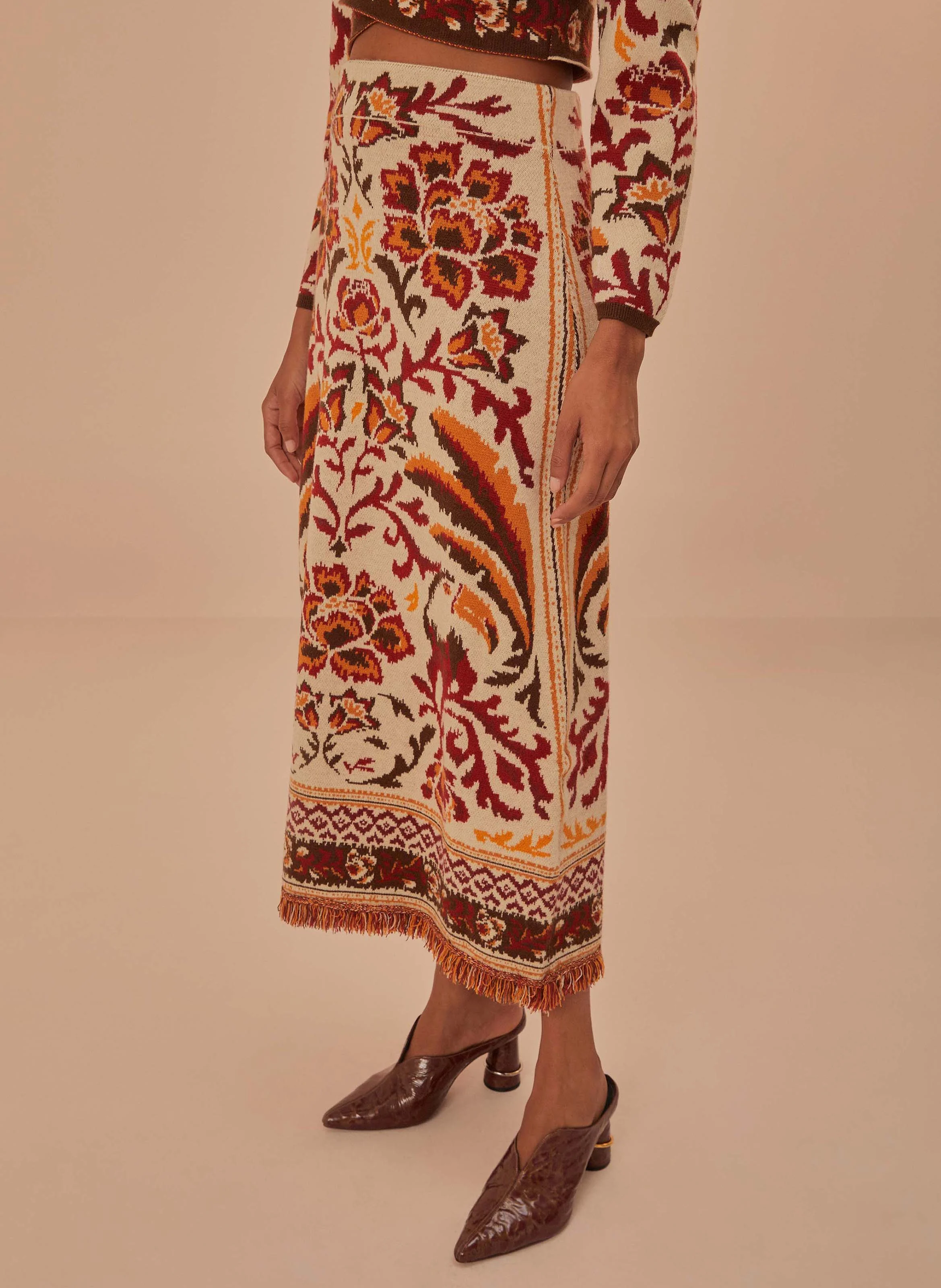 Jupe à motifs | Multicolore