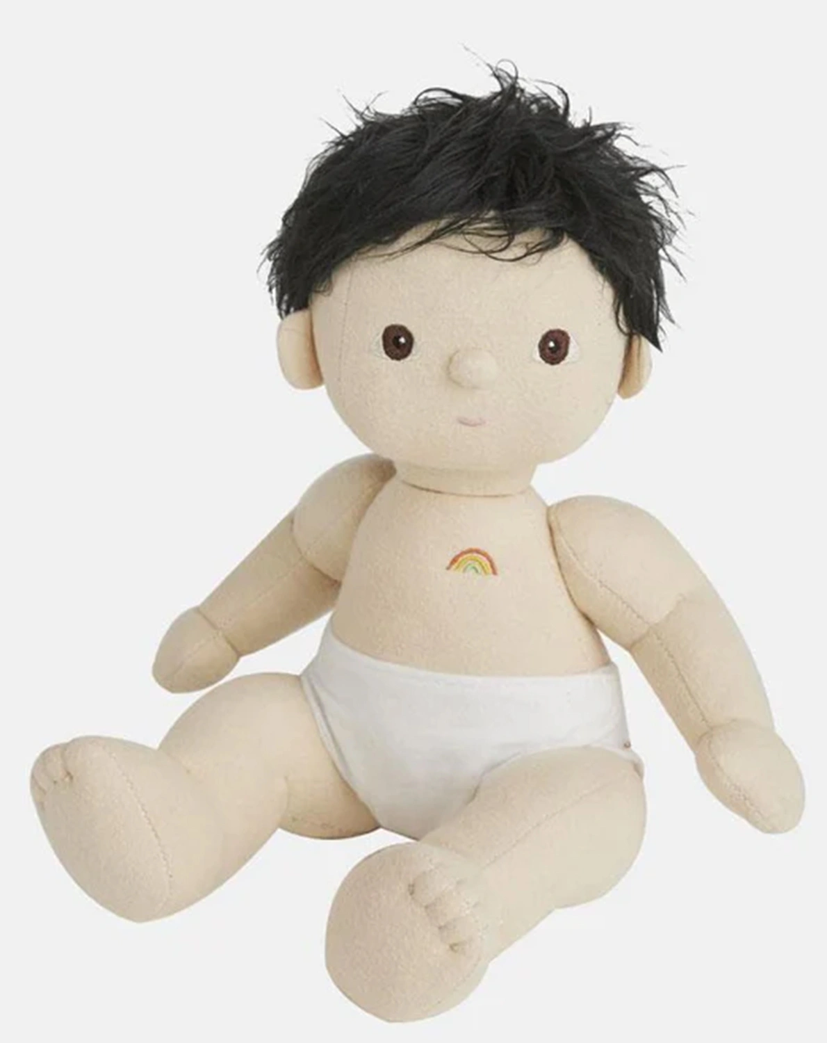 Stoffpuppe  DINKUM - ROO (35cm) in rotbraun