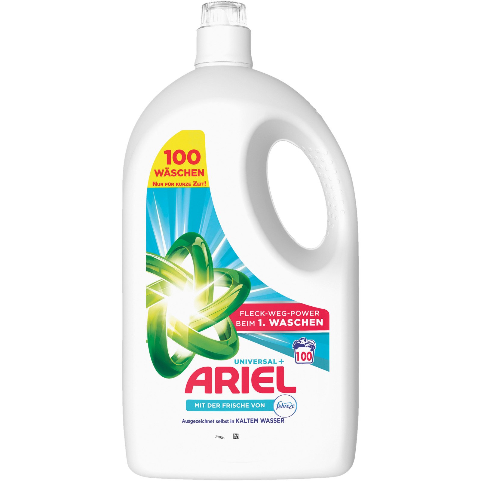 Ariel Flüssigwaschmittel Febreze 100 Waschgänge