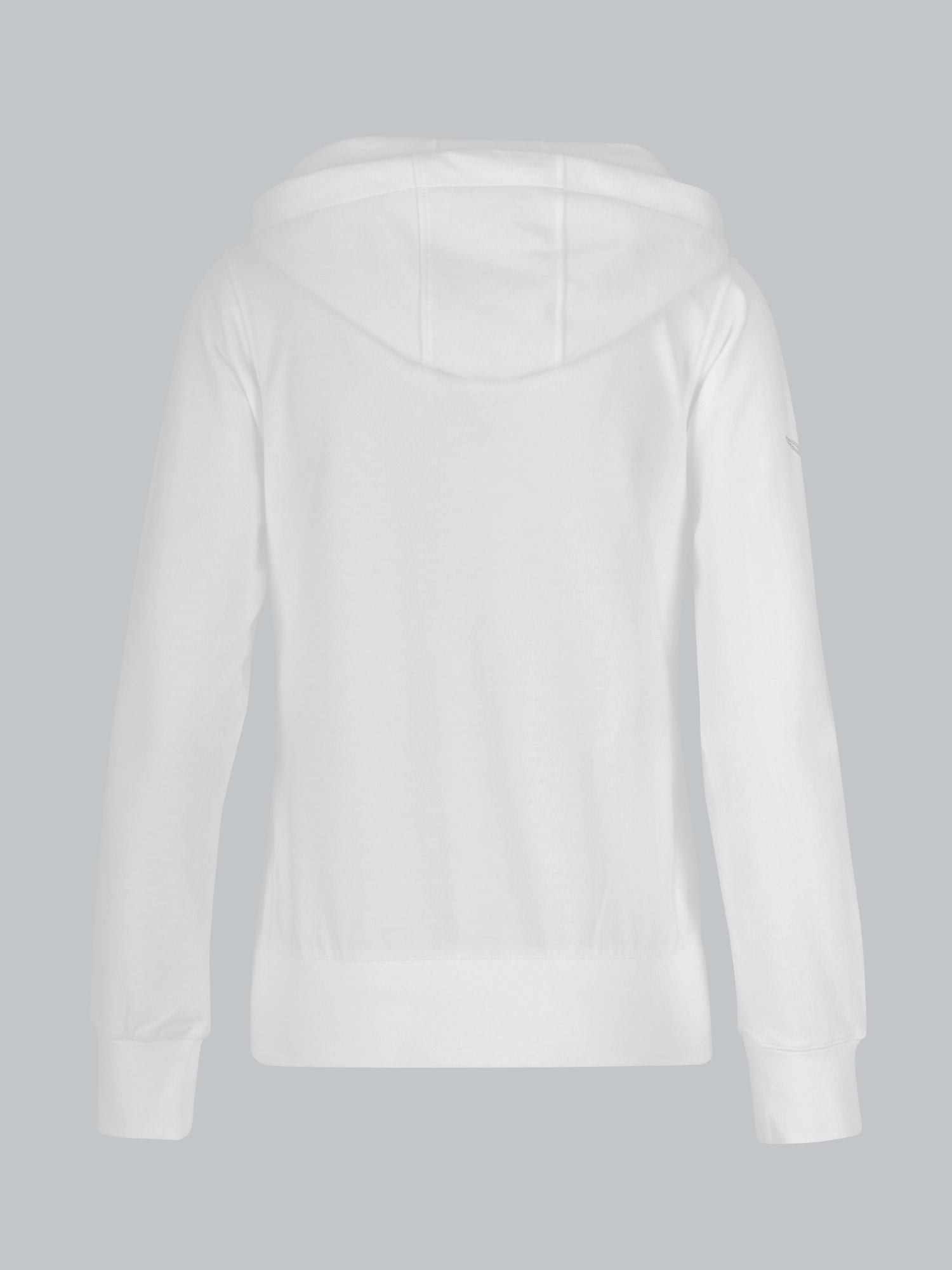 Kapuzenjacke Weiss