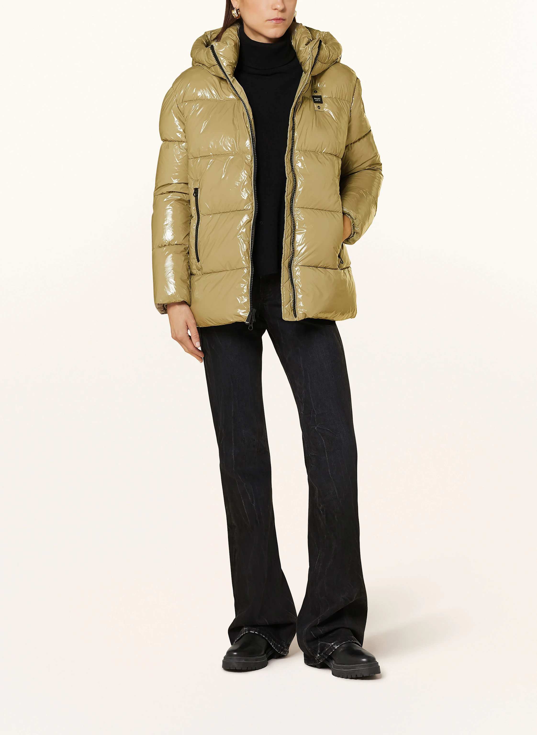 Blauer Steppjacke JOYCE mit DUPONT™ SORONA®-Isolierung