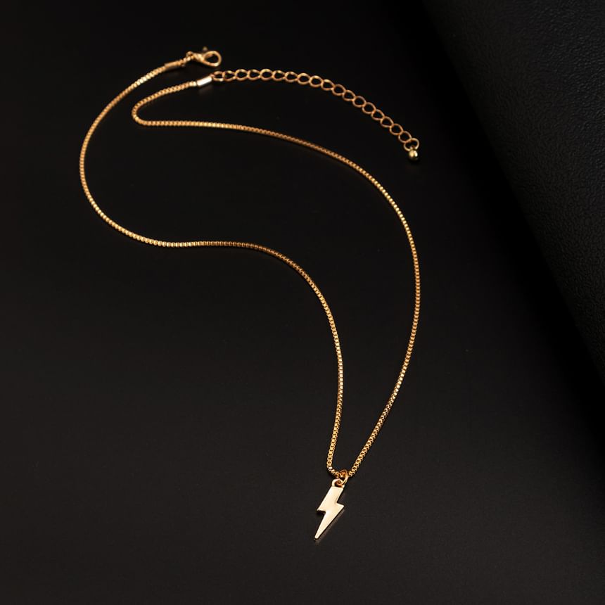 Gretlyn - Bliksem hanger legering ketting