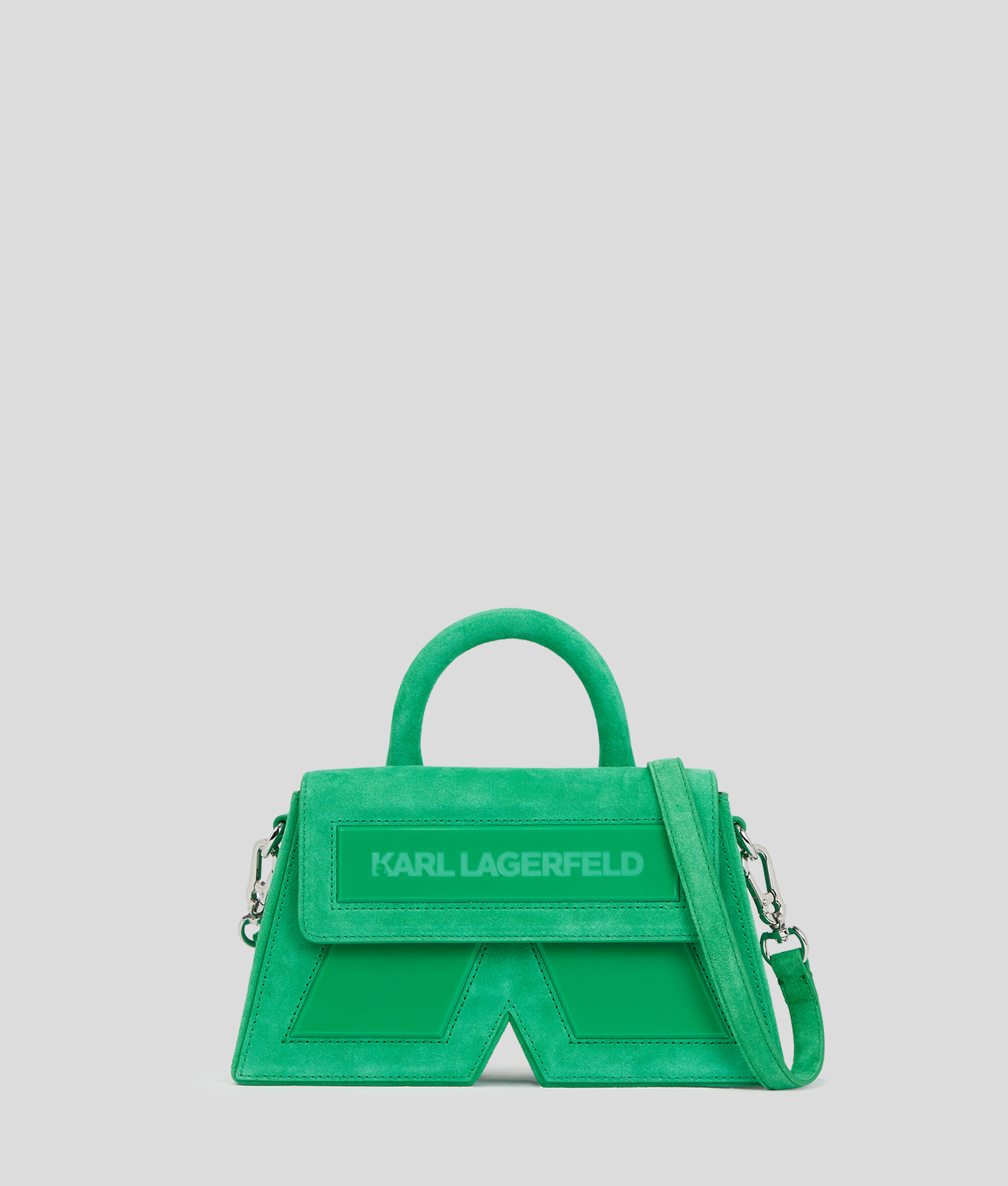 PETIT SAC BANDOULIÈRE EN DAIM IKON K