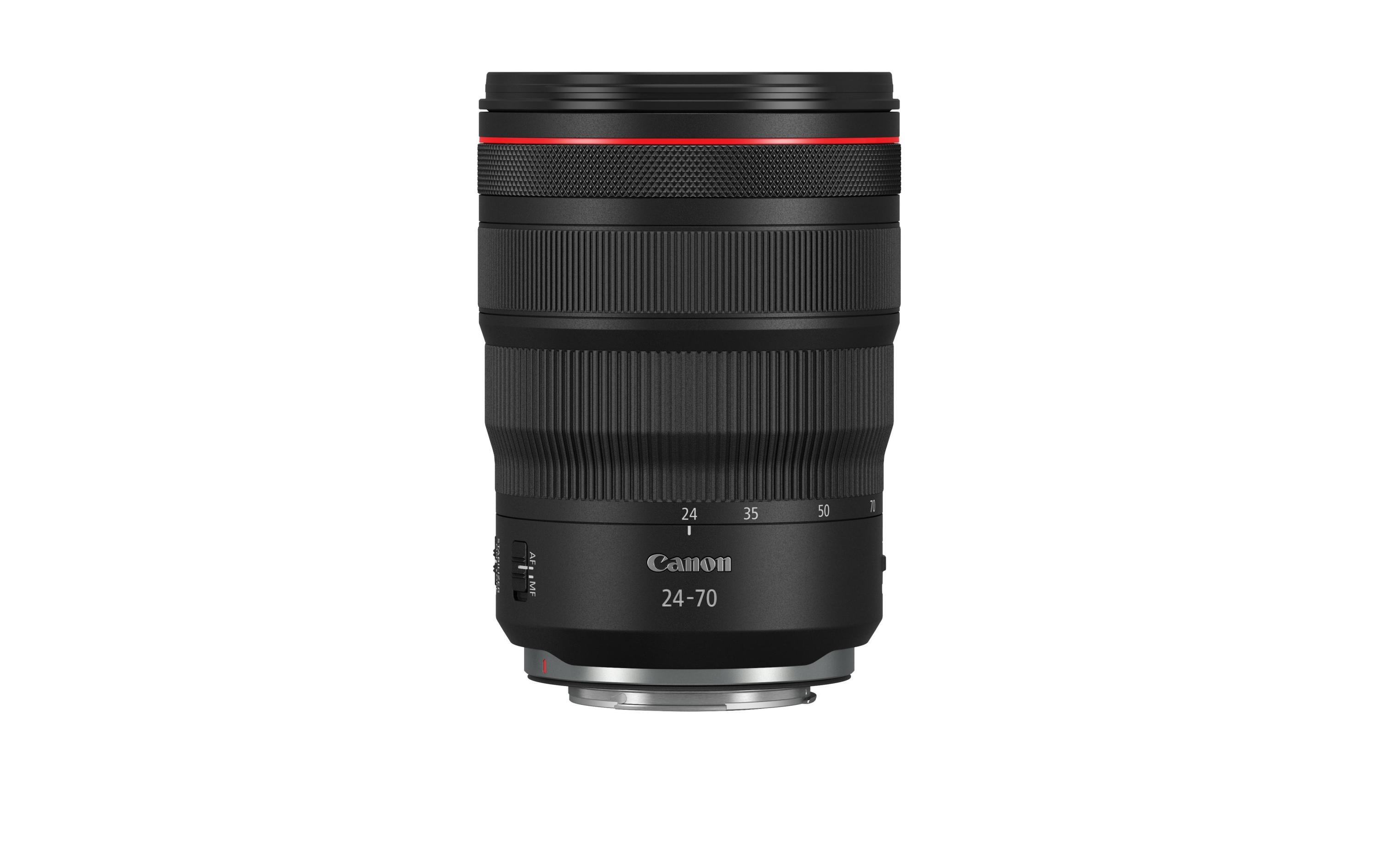 Zoomobjektiv RF 24-70mm F/2.8 IS USM Canon RF<br>Profi-Standardzoom – Lichtstärke und gestochen scharfe Bilder
