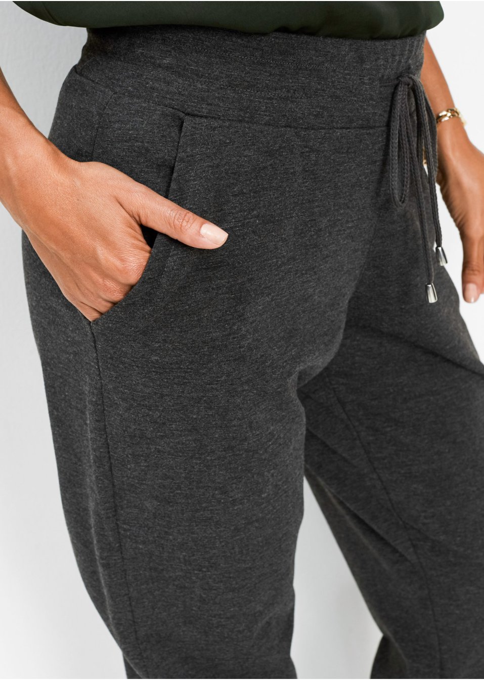 Pantalon à enfiler avec taille élastique