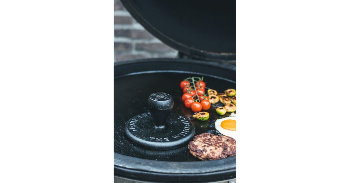 The WindmillPlancha grillplaat  (Zwart, 75 cm)