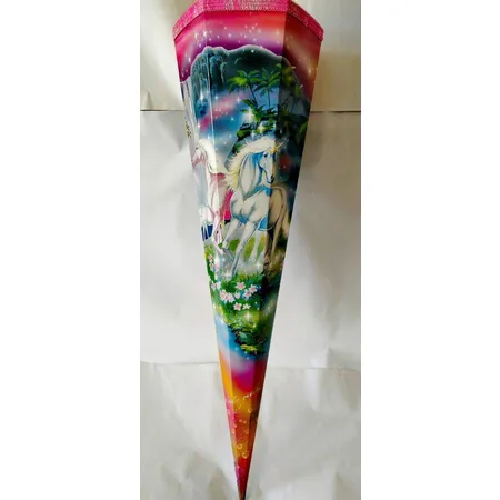 Nestler Schultüte Einhorn 85 cm, eckig