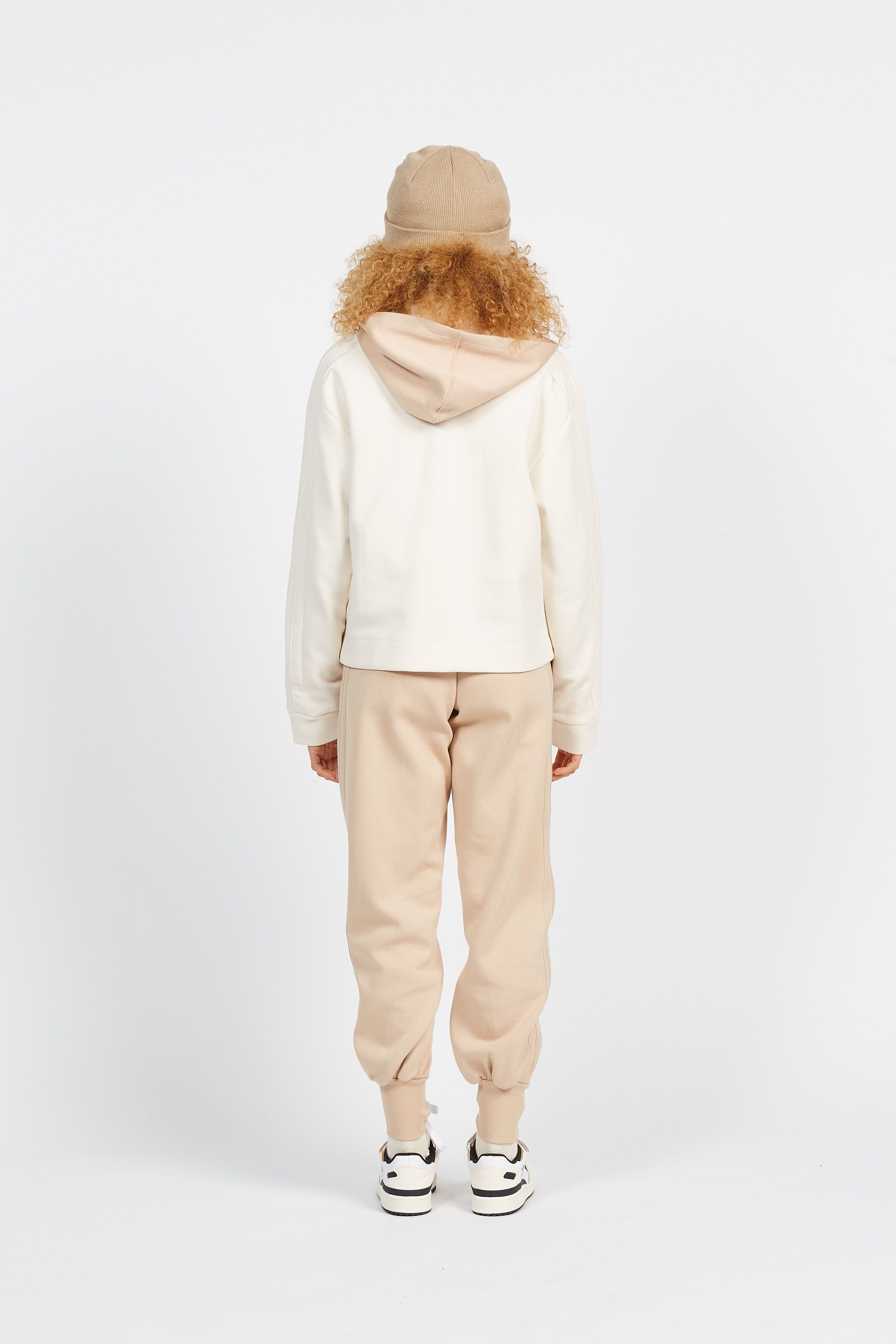 ADIDAS Veste de survêtement Beige