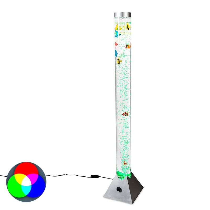 Bubbelbuis 9,5 liter grijs incl. LED - Sealife