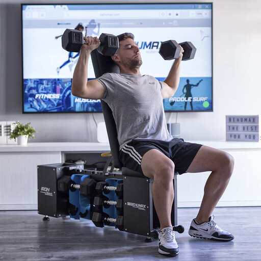 Banco de musculação Behumax Iron Bench