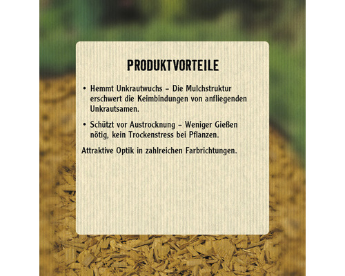 Houtdecor 10-40mm FloraSelf geel 45 L