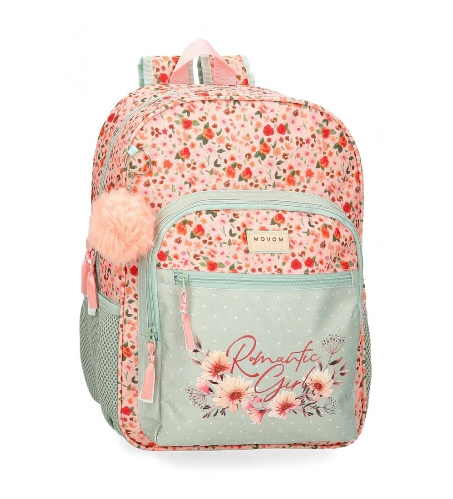 Joumma Bags Mochila MovomRomantic Girl adaptable a carro verde -30x38x12cm-