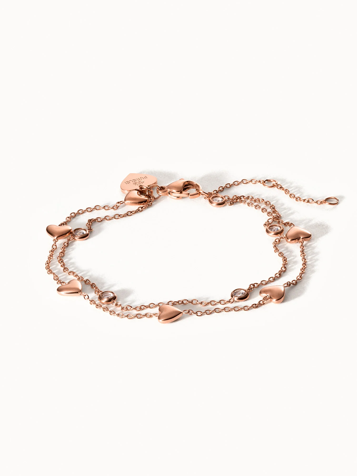 Glitter Heart Armband - PURELEI