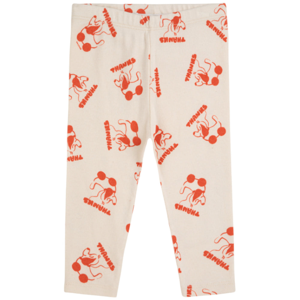 Køb Bobo Choses Offwhite Roling Dog All Over Legging