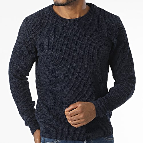Pull Bleu Marine Chiné