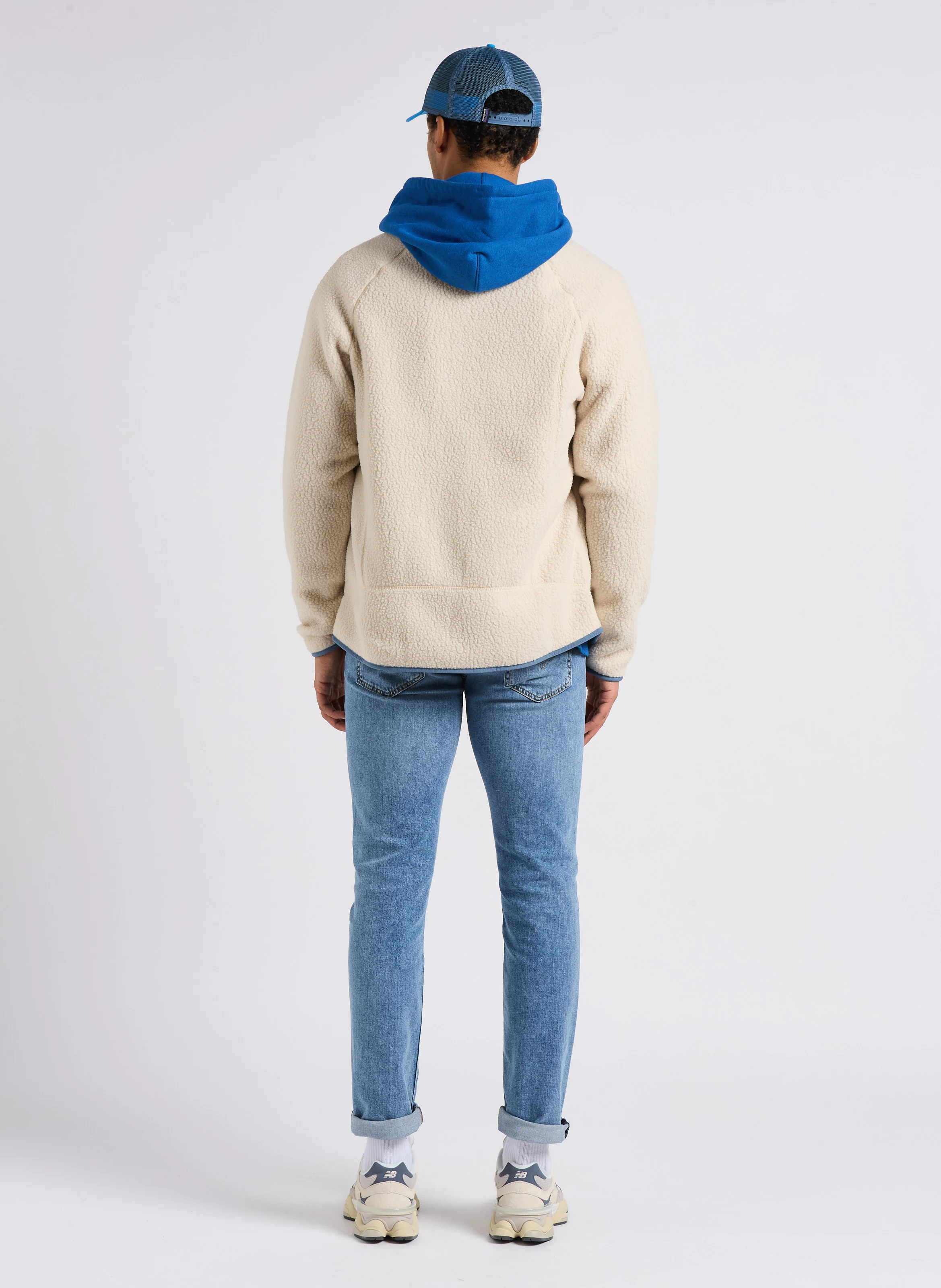 Sweat à capuche | Bleu