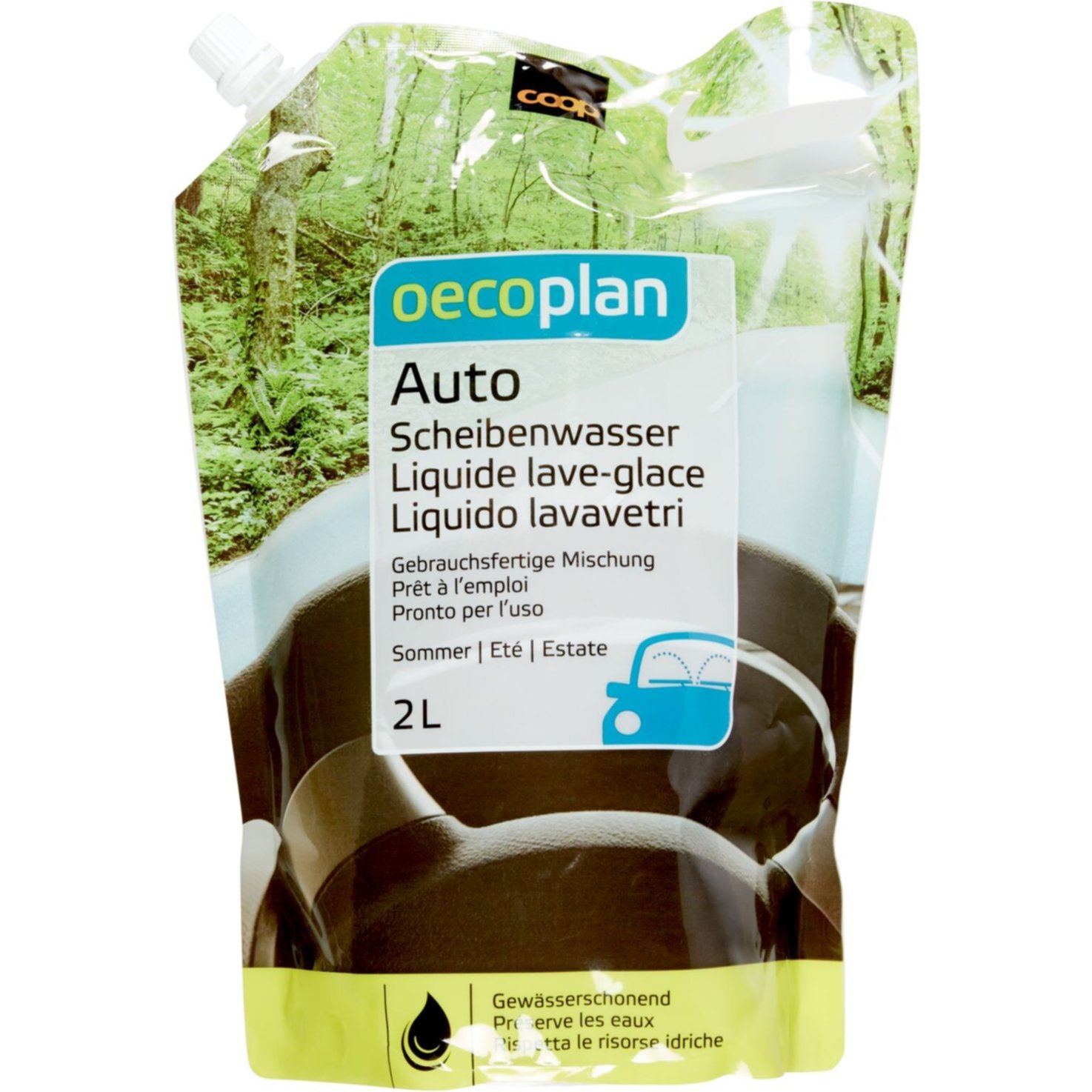 Oecoplan Scheibenwasser Sommer | 2 l