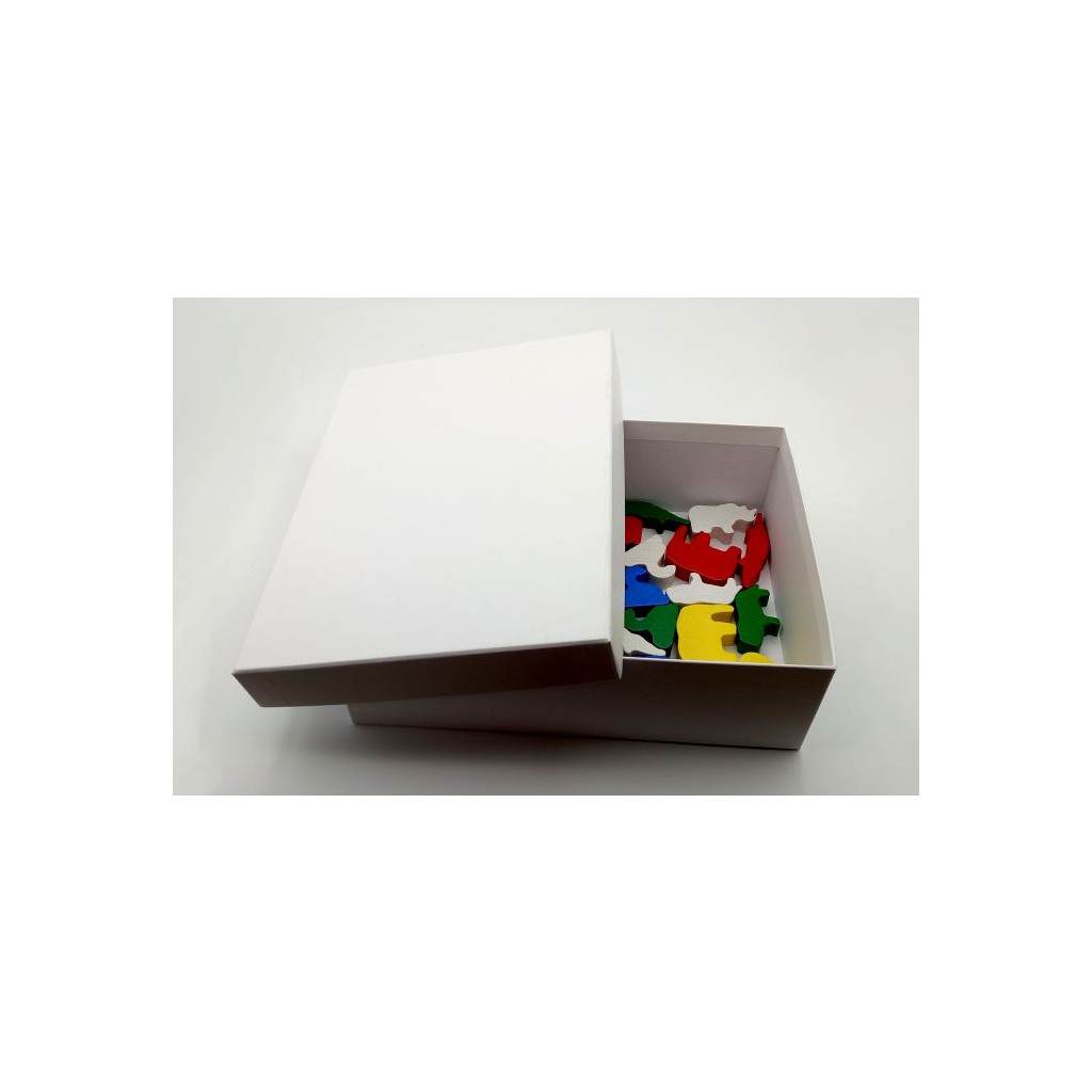Boîte Blanche Moyenne Rectangulaire