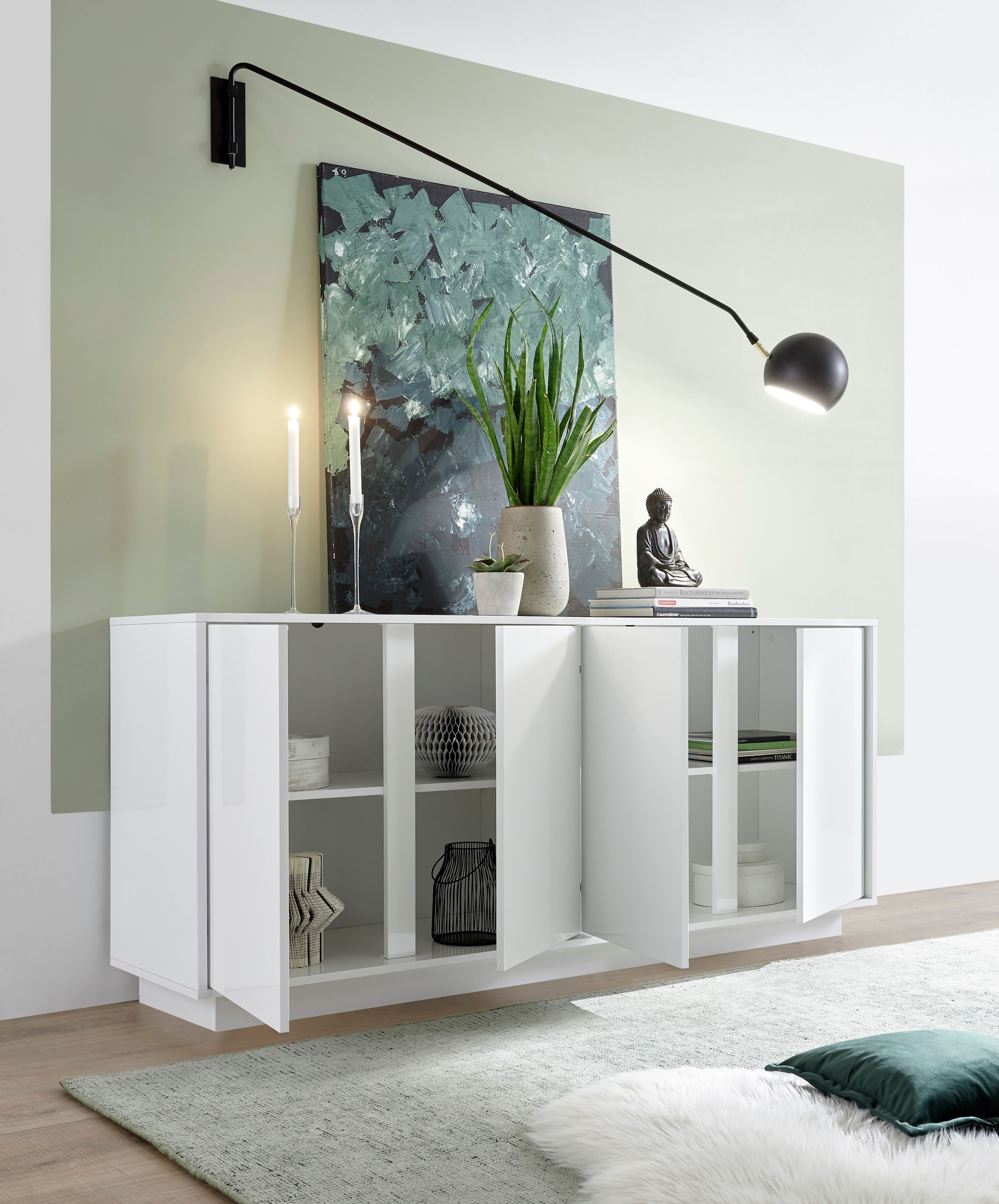INOSIGN Sideboard »Ice« grifflos