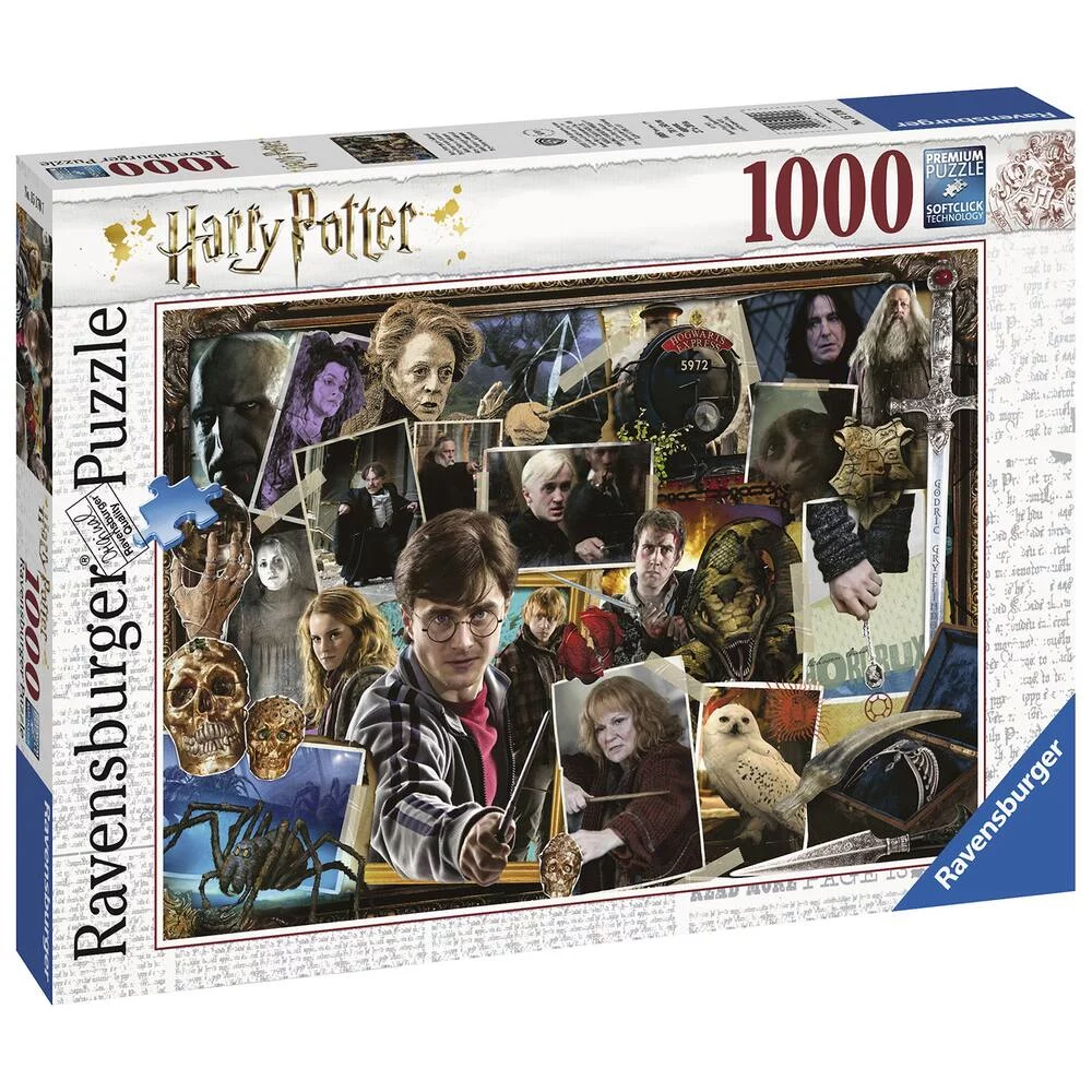 PUZZLE 1000 PIECES HARRY POTTER CONTRE VOLDEMORT