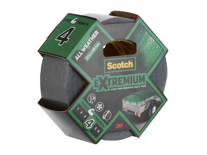 3M Gewebeband Scotch Extremium AllWeather 48 mmx27.4 m,Schw Hochleistungs-Klebeband
