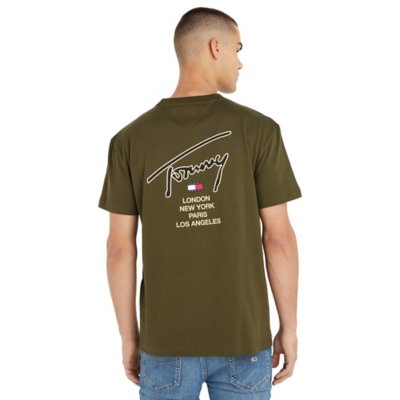 Tee-shirt à manches courtes homme Tjm Clsc Gold Signature TOMMY HILFIGER