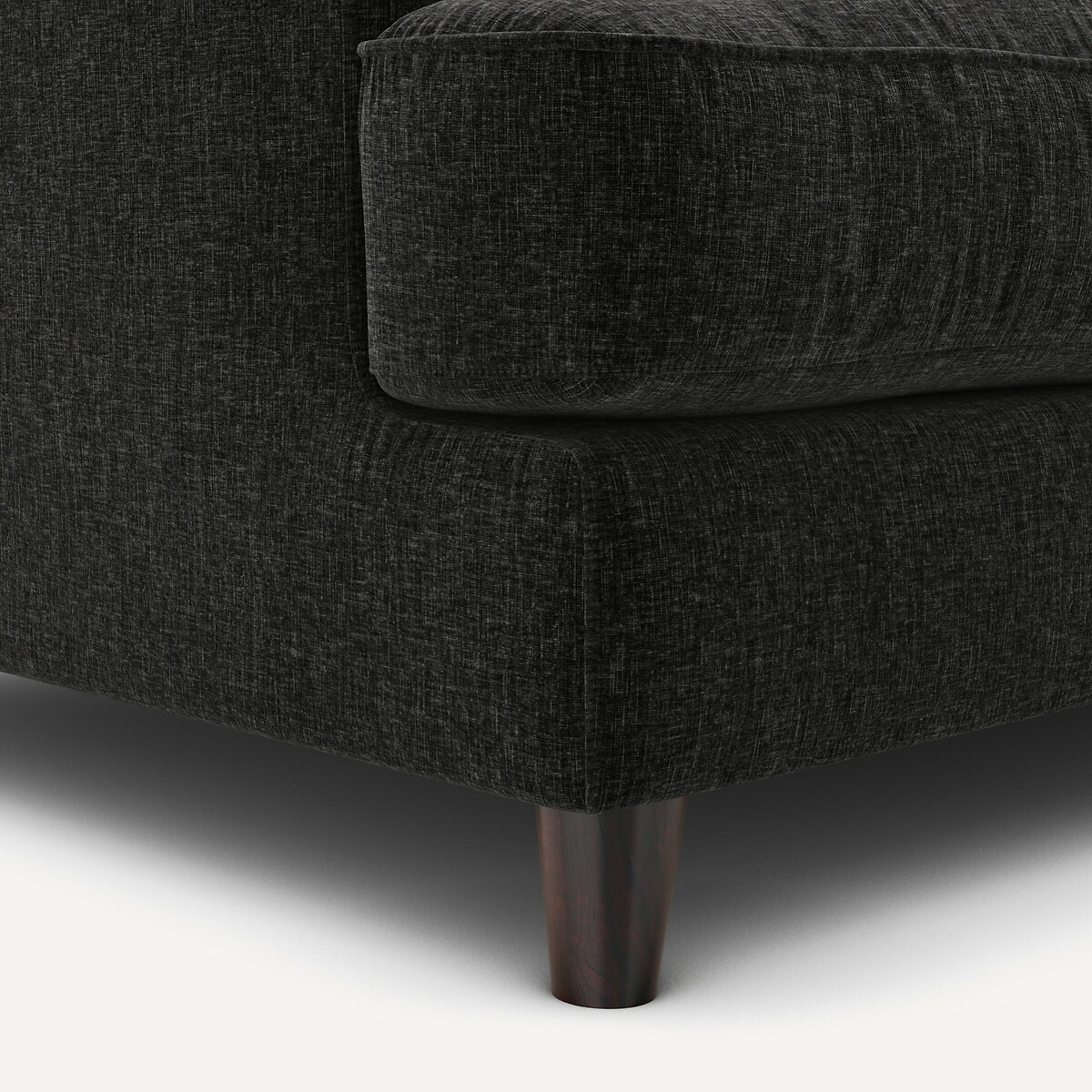 AM.PM<br>Sofá de canto em veludo chenille, Alwine