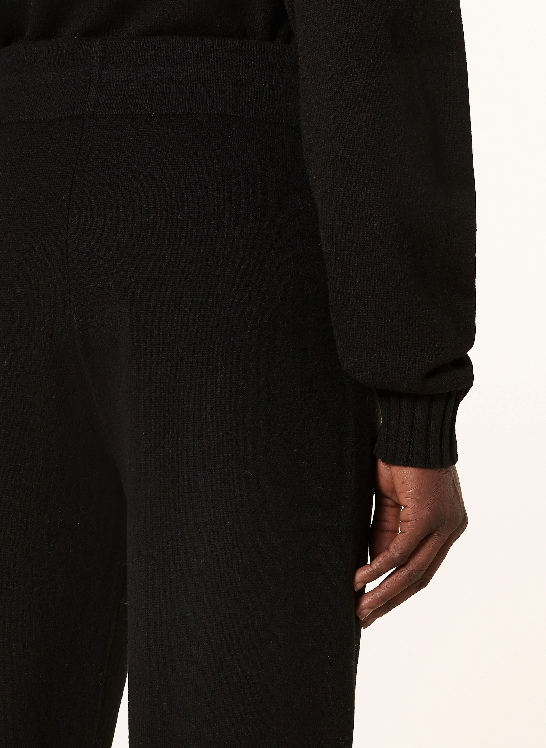 HUGO Strickhose SAN STEERO im Jogging-Stil