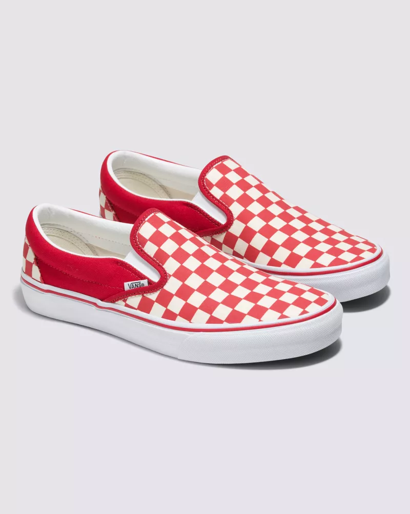 Customs Checkerboard Slip-On Wide