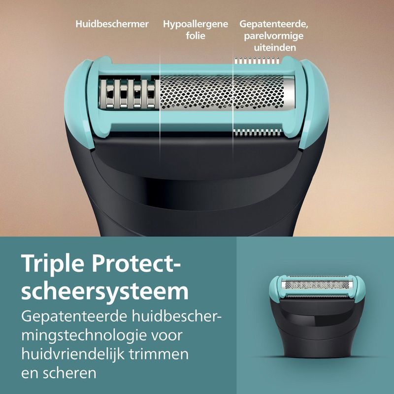 Philips 5000 series BG5470/15 lichaamstondeuse Zwart