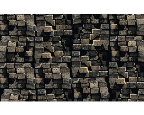 Vliesbehang 2913 VEXXL Bakstenen muur 3-delige set 312 x 219 cm