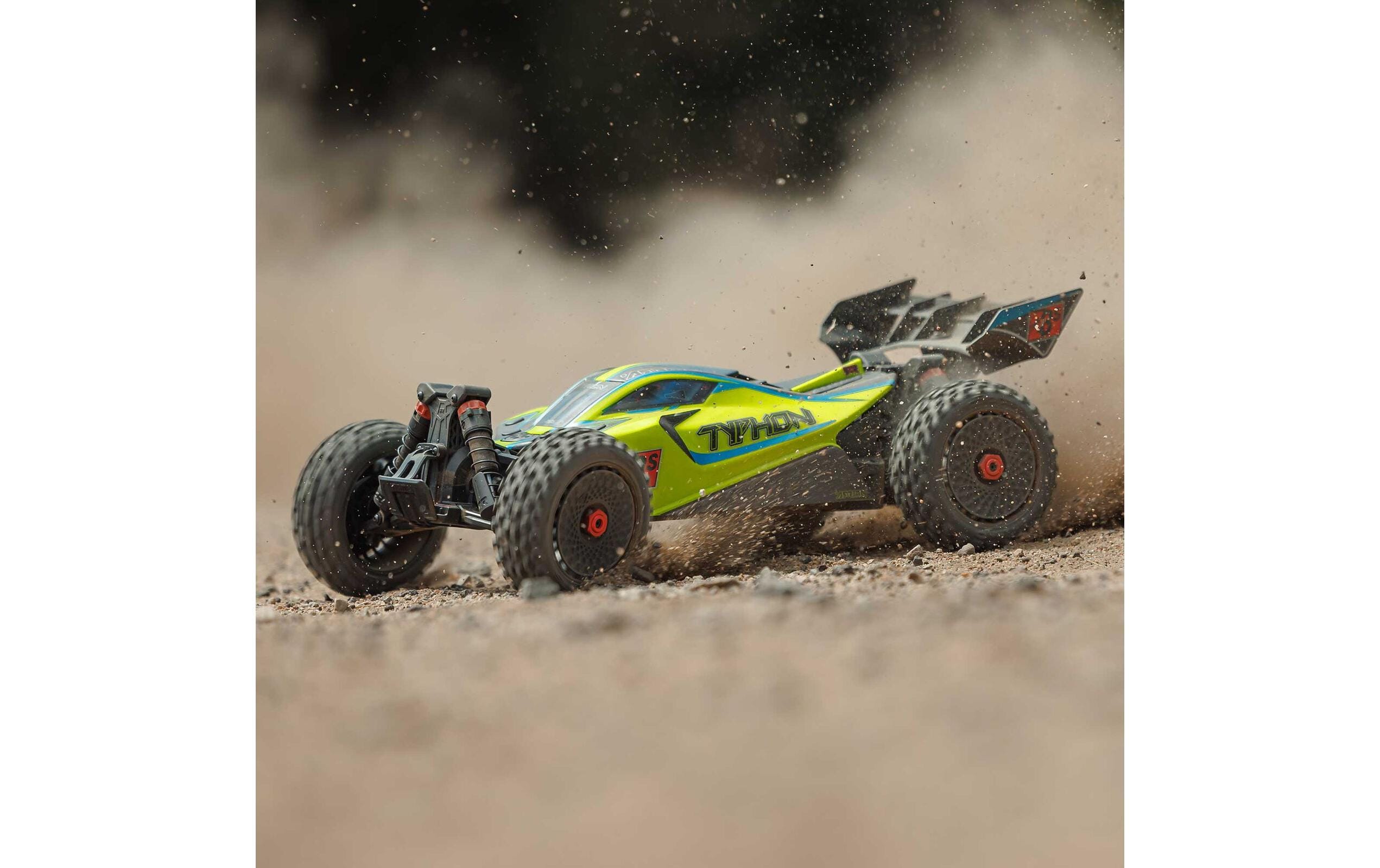 Buggy TYPHON BLX 223S Gelb ARTR, 1:8<br>Off-Road Buggy mit Brushless Motor